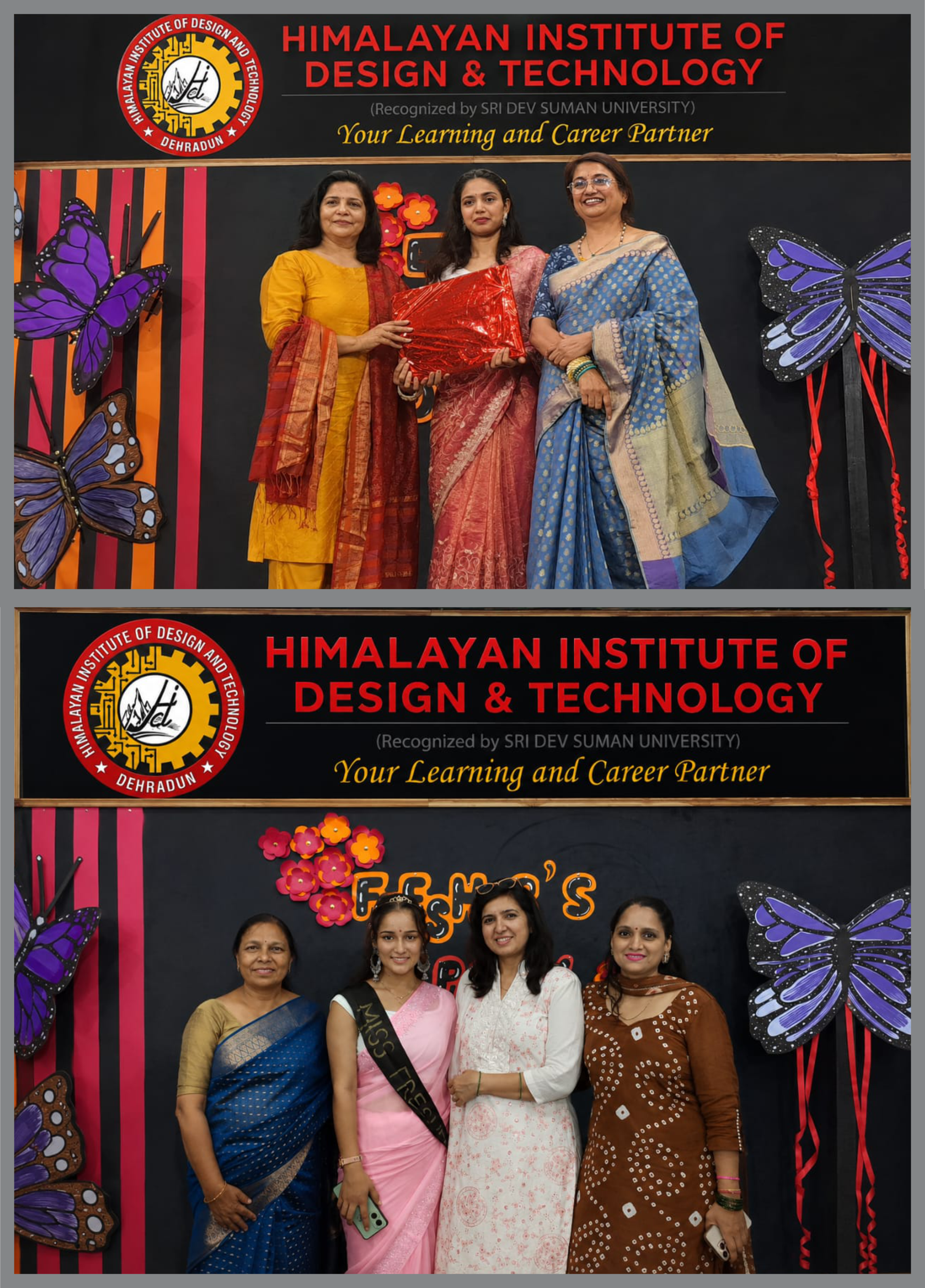 FRESHERS’ PARTY 2026 New Faces • New Friendships • New Beginnings 21 August 2026 | Himalayan Institute of Design & Technology (HIDT)