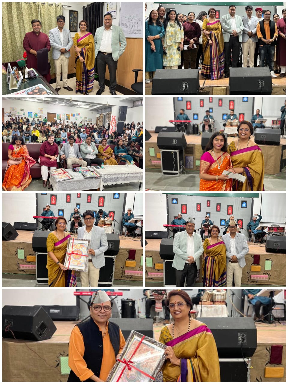 Children’s Day was celebrated with great enthusiasm and joy by the students and teachers .  The day was packed with  performances by famous  Garhwali folk singer Sh. Kishan Mahipal and his team  des